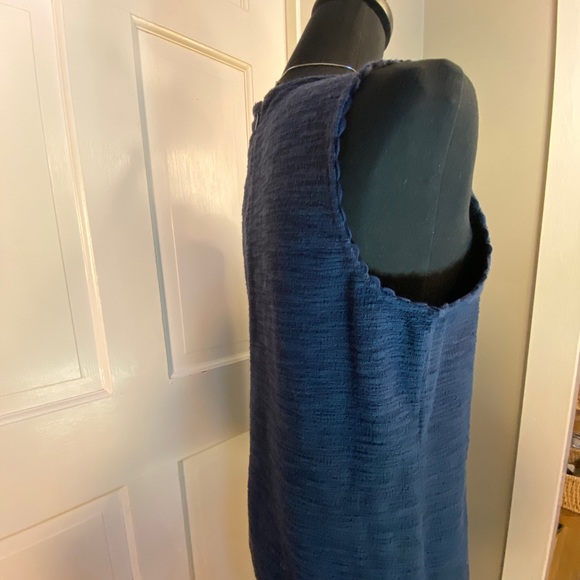 J. Crew Womens Medium Sleeveless Navy Blue Top - Picture 7 of 15